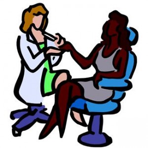Getting nails done